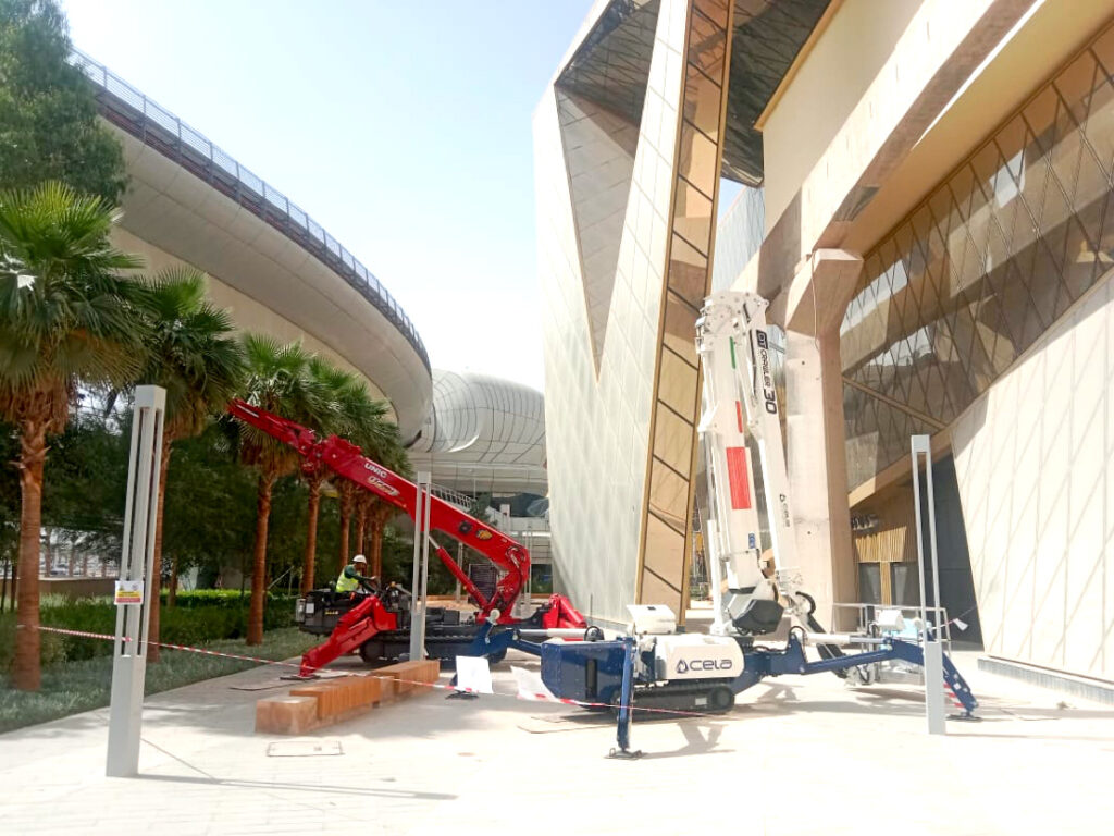 Spider Plus Riyadh Spider Lift in Action at King Abdullah Financial District, Riyadh ...