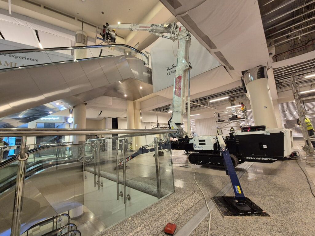 Spider Plus Riyadh Renovation Excellence at Kingdom Mall, Riyadh - Spider Plus