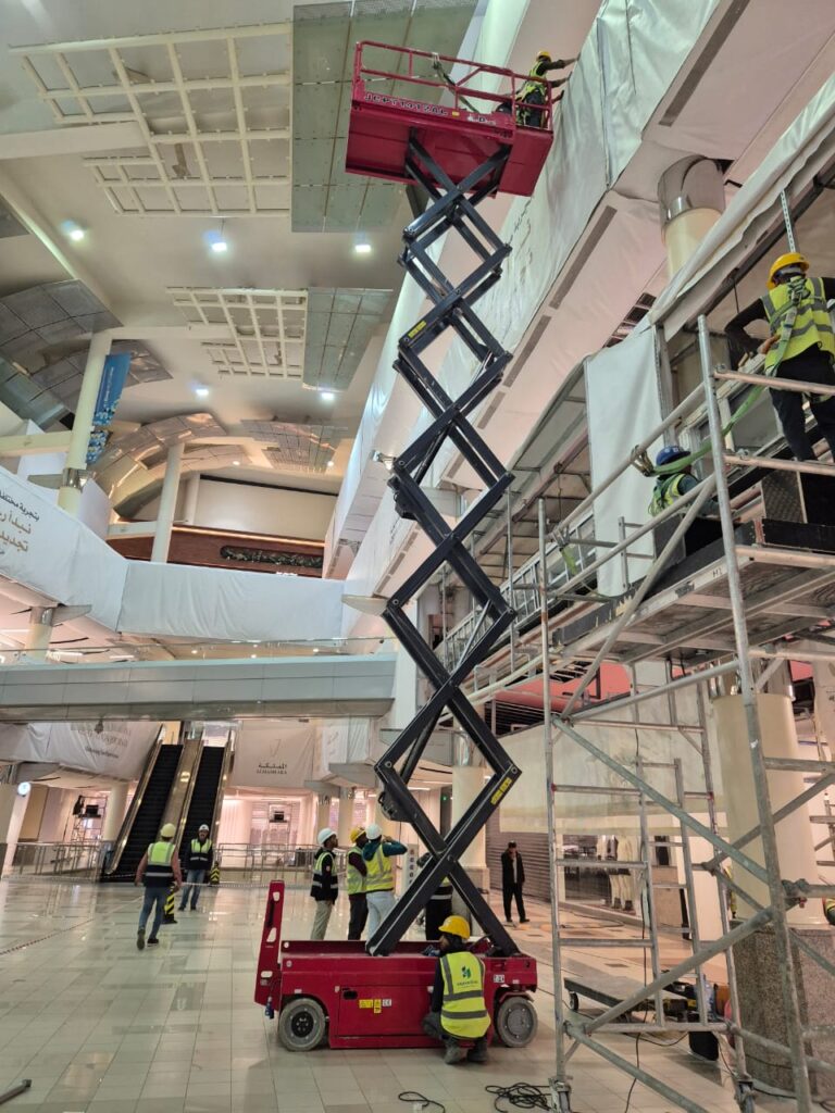Spider Plus Riyadh Renovation Excellence at Kingdom Mall, Riyadh - Spider Plus